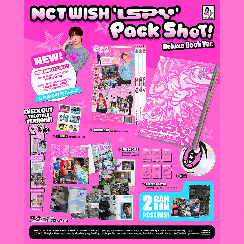 2026.10.12 On Sale NCT WISH The 4th Mini Album『I SPY』