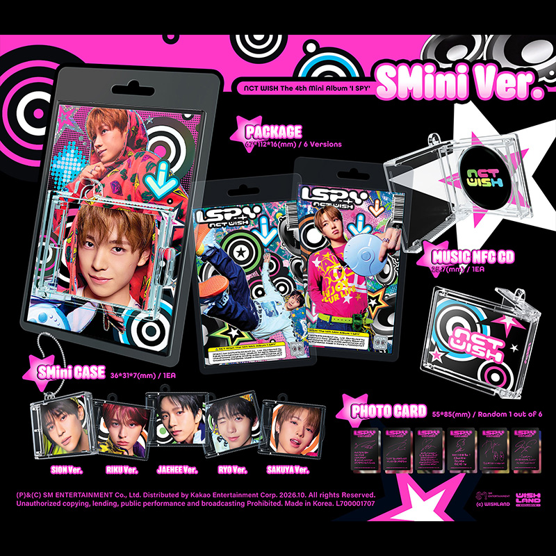 2026.10.12 On Sale NCT WISH The 4th Mini Album『I SPY』