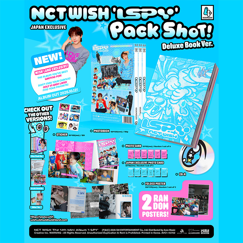 2026.10.12 On Sale NCT WISH The 4th Mini Album『I SPY』