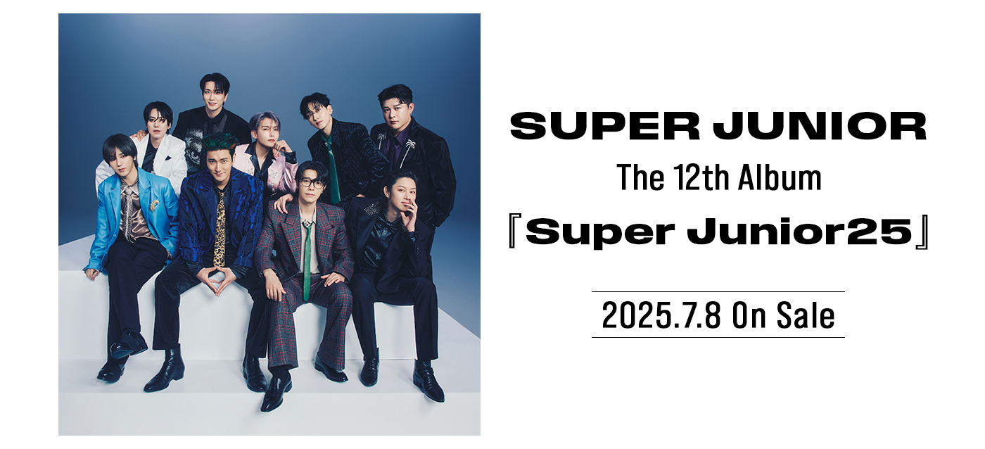 2025.7.8 On Sale SUPER JUNIOR The 12th AlbumwSuper Junior25x