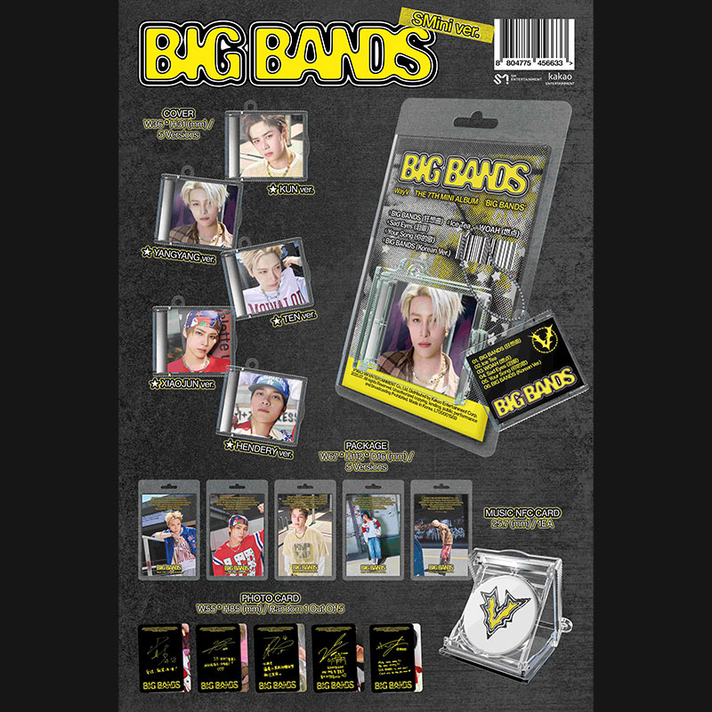 WayV The 7th Mini Album『BIG BANDS』